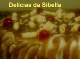 Torta doce de leite com amendoim