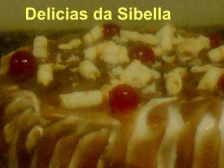 Torta doce de leite com amendoim
